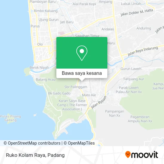 Peta Ruko Kolam Raya