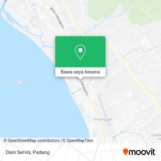Peta Dani Servis