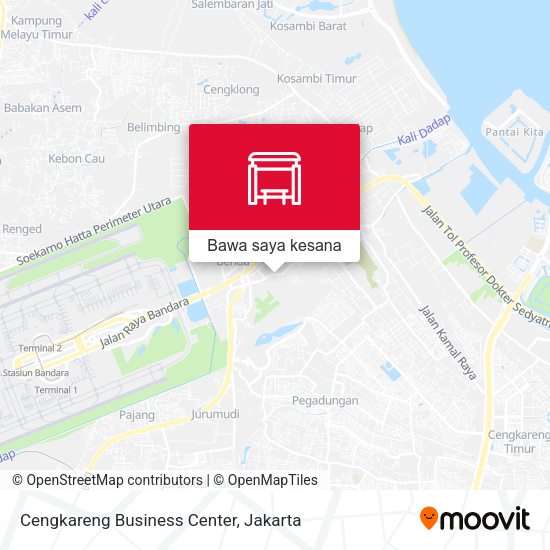 Peta Cengkareng Business Center