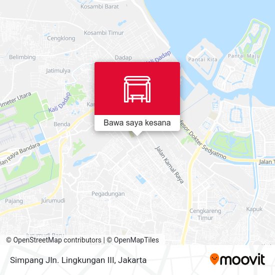 Peta Simpang Jln. Lingkungan III