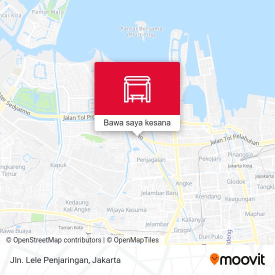 Peta Jln. Lele Penjaringan