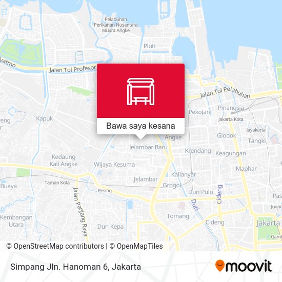Peta Simpang Jln. Hanoman 6