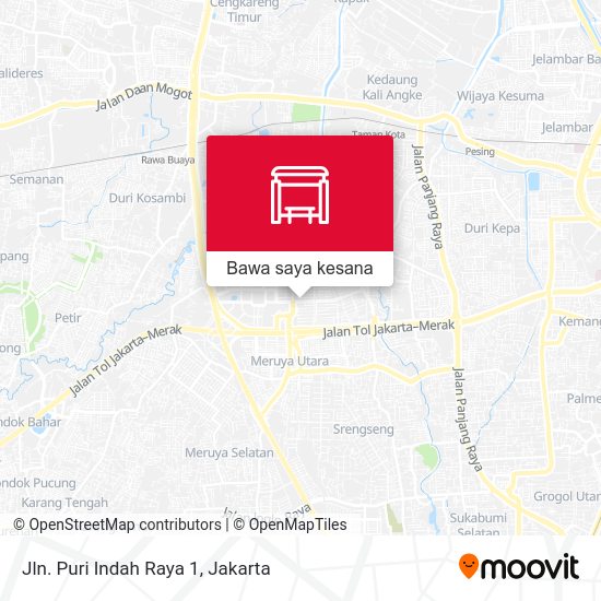 Peta Jln. Puri Indah Raya 1