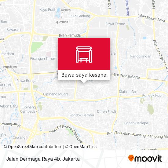 Peta Jalan Dermaga Raya 4b