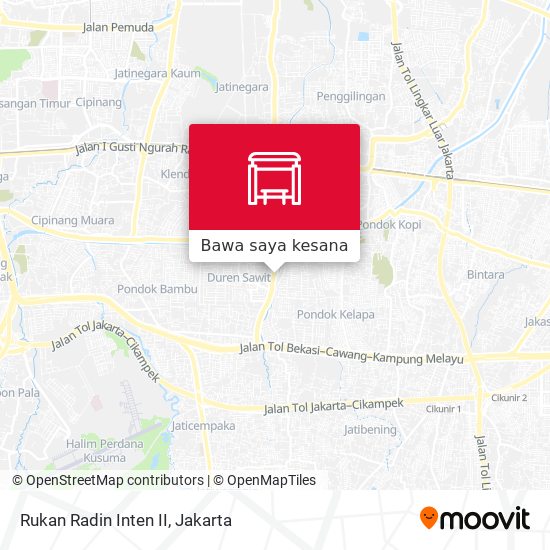 Peta Rukan Radin Inten II
