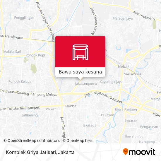 Peta Komplek Griya Jatisari