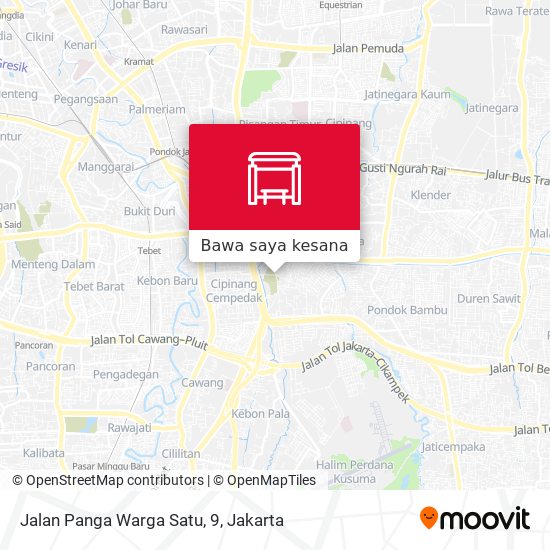 Peta Jalan Panga Warga Satu, 9
