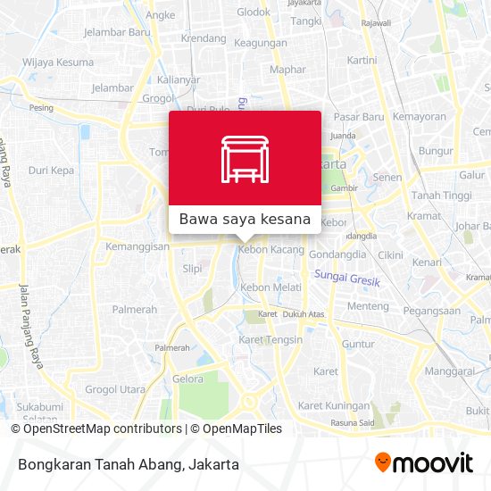 Peta Bongkaran Tanah Abang