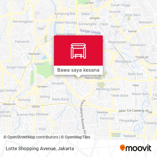 Peta Lotte Shopping Avenue