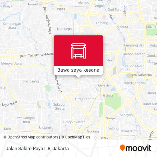 Peta Jalan Salam Raya I, 8