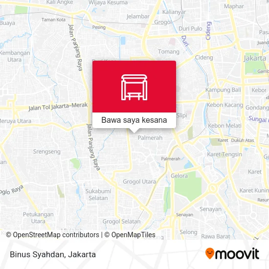 Peta Binus Syahdan