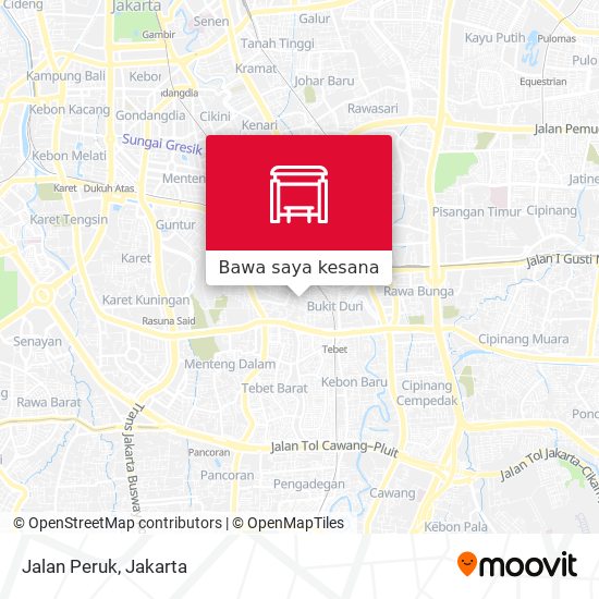 Peta Jalan Peruk