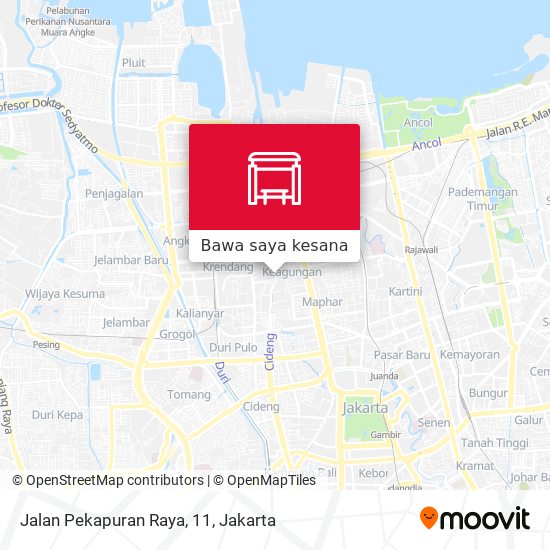 Peta Jalan Pekapuran Raya, 11