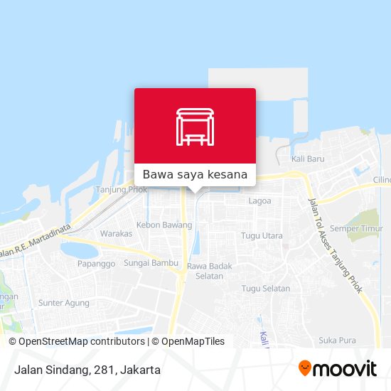Peta Jalan Sindang, 281