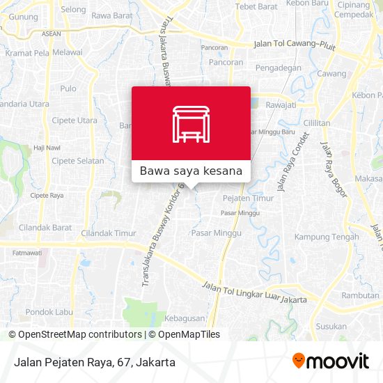 Peta Jalan Pejaten Raya, 67