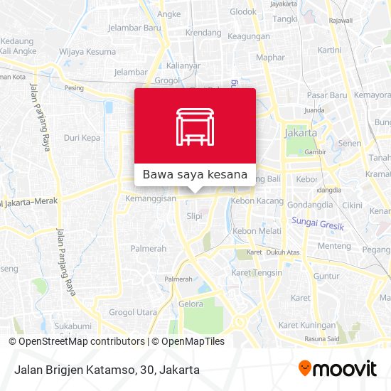 Peta Jalan Brigjen Katamso, 30
