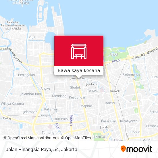 Peta Jalan Pinangsia Raya, 54