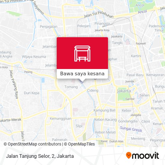 Peta Jalan Tanjung Selor, 2