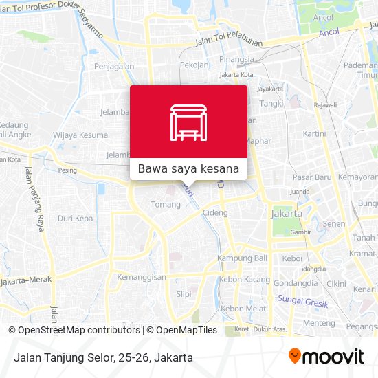Peta Jalan Tanjung Selor, 25-26