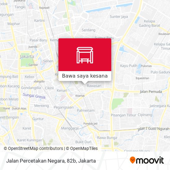 Peta Jalan Percetakan Negara, 82b