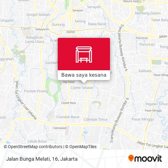 Peta Jalan Bunga Melati, 16