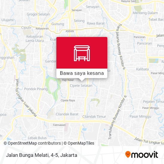 Peta Jalan Bunga Melati, 4-5
