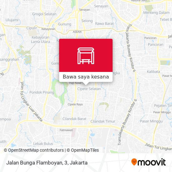 Peta Jalan Bunga Flamboyan, 3