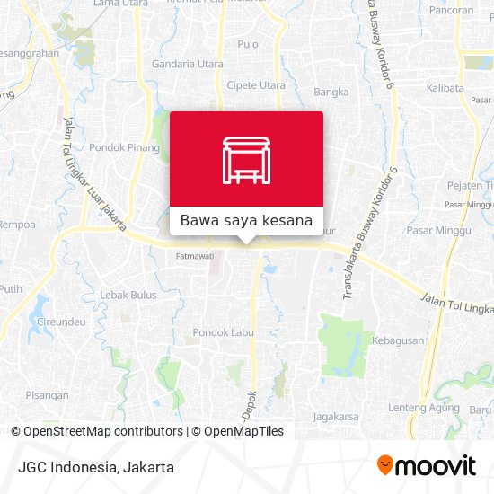 Peta JGC Indonesia