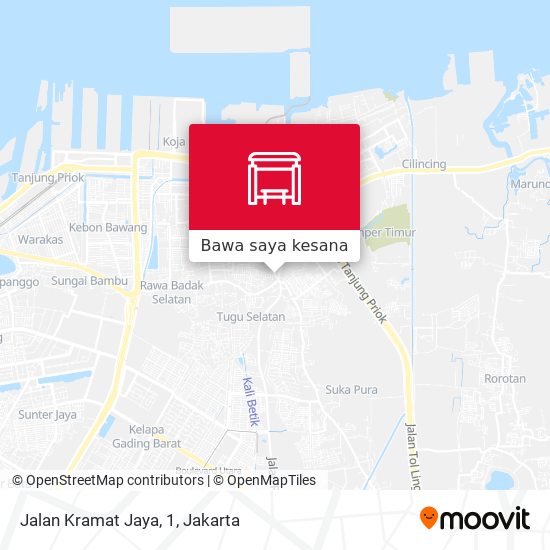 Peta Jalan Kramat Jaya, 1