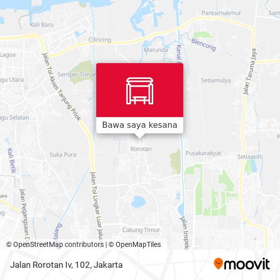 Peta Jalan Rorotan Iv, 102