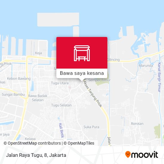 Peta Jalan Raya Tugu, 8