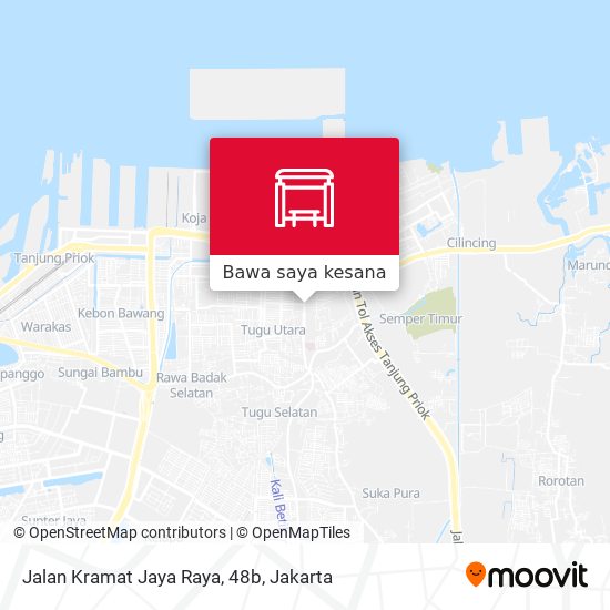 Peta Jalan Kramat Jaya Raya, 48b