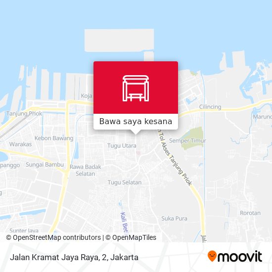 Peta Jalan Kramat Jaya Raya, 2