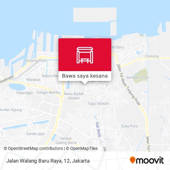 Peta Jalan Walang Baru Raya, 12