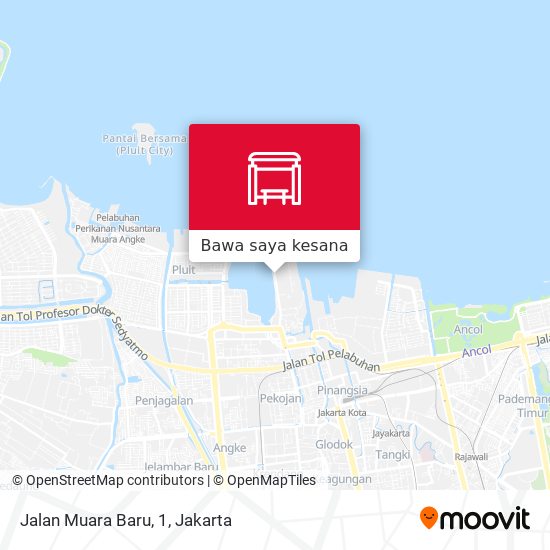 Peta Jalan Muara Baru, 1