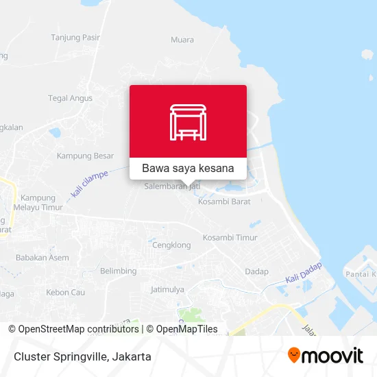 Peta Cluster Springville