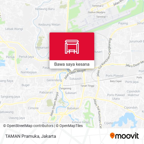 Peta TAMAN Pramuka