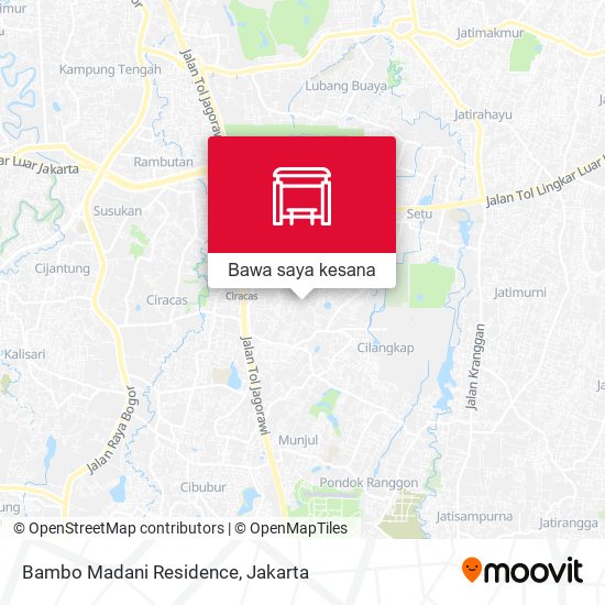 Peta Bambo Madani Residence