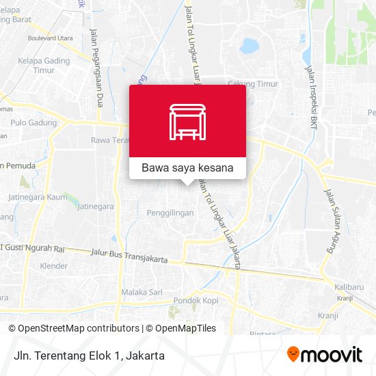 Peta Jln. Terentang Elok 1