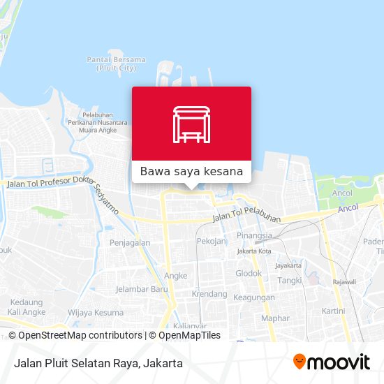 Peta Jalan Pluit Selatan Raya