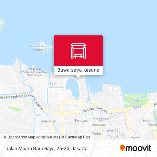 Peta Jalan Muara Baru Raya, 25-26