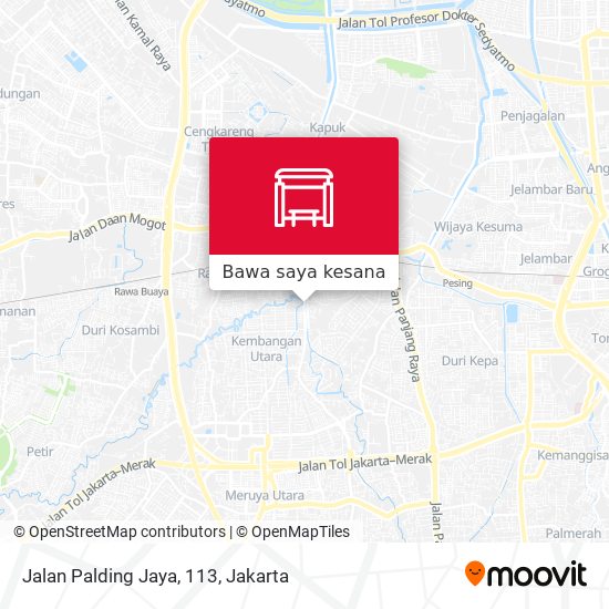 Peta Jalan Palding Jaya, 113
