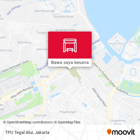 Peta TPU Tegal Alur