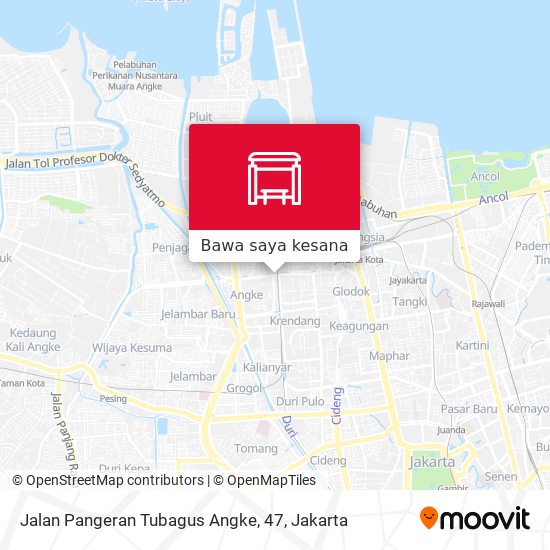 Peta Jalan Pangeran Tubagus Angke, 47
