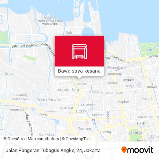 Peta Jalan Pangeran Tubagus Angke, 24