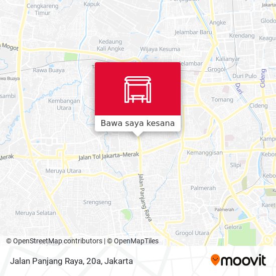 Peta Jalan Panjang Raya, 20a