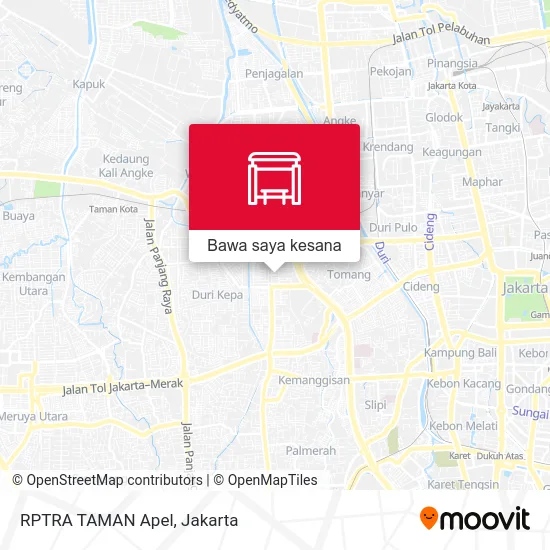 Peta RPTRA TAMAN Apel