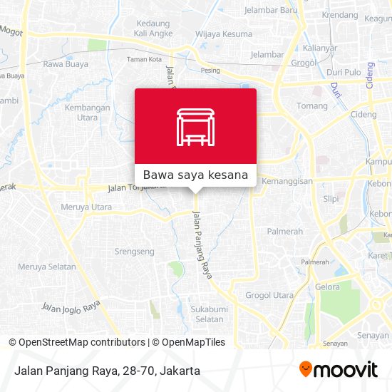 Peta Jalan Panjang Raya, 28-70