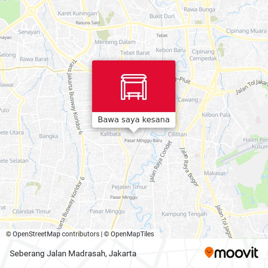 Peta Seberang Jalan Madrasah
