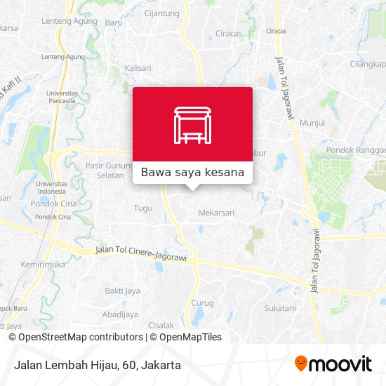 Peta Jalan Lembah Hijau, 60